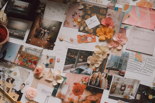 Vision Goals Board - AI Generated