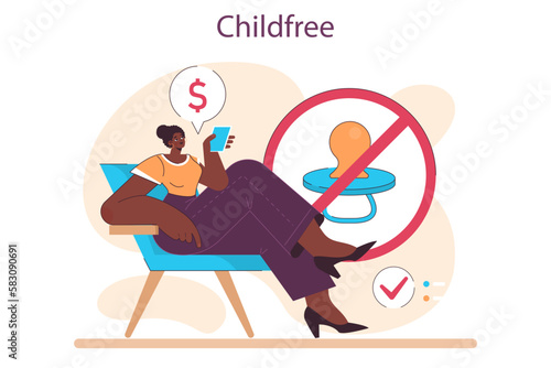 Childfree ideology. Character chooses to not have a baby. Aging