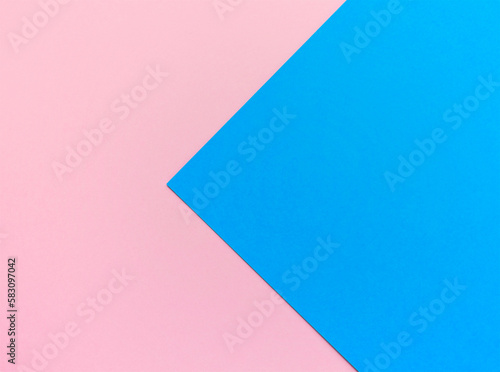 Pink and blue paper background