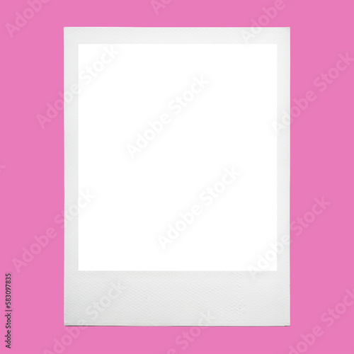 Realistic polaroid photo template / Empty photo frame mock up / Polaroid Foto / instant photo frame / Isolated graphic elements / Isoliert / Isolated / Sofort Bild / Socialmedia Post / Foto