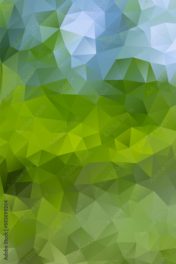 Fototapeta premium vector abstract polygonal background of effect geometric triangles