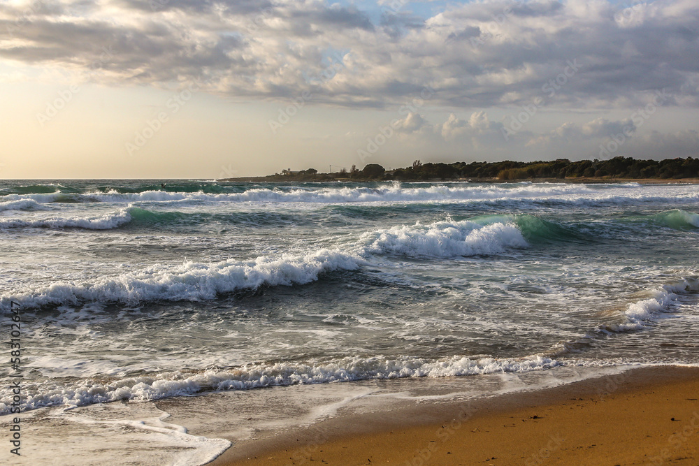 beach and sea