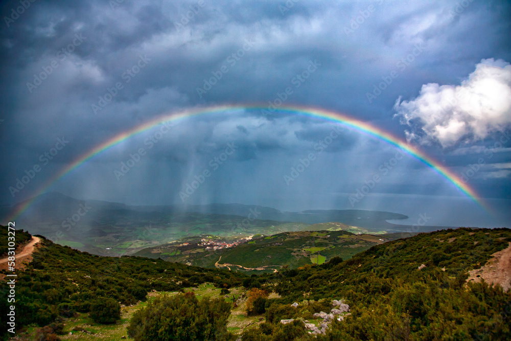 rainbow over the mountains rainbow over the mountains