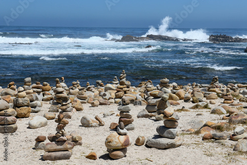View at the beach Cape of good hope national park in South Africa