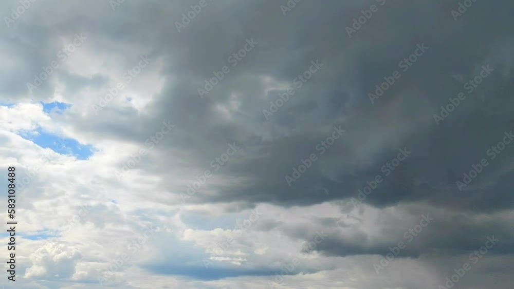 Dark stormy sky with low gray clouds Dark stormy sky with low gray clouds