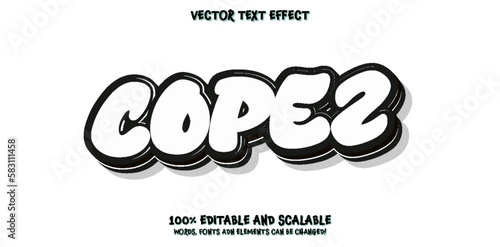 Street Graffiti Editable Text Effect