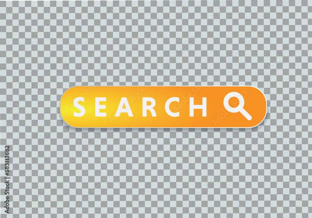 button for a site. search icon. vector design button for a site. search icon. vector design