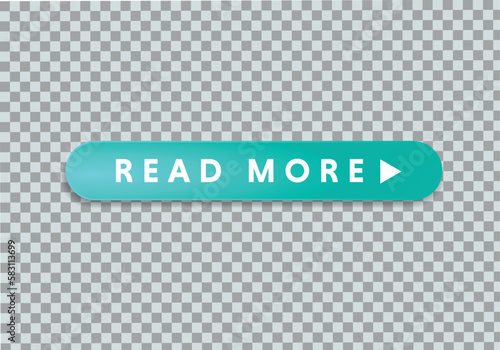 button for a site. read more icon. vector design