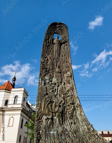 Monument to Taras Shevchenko in the city of Lviv, Ukraine