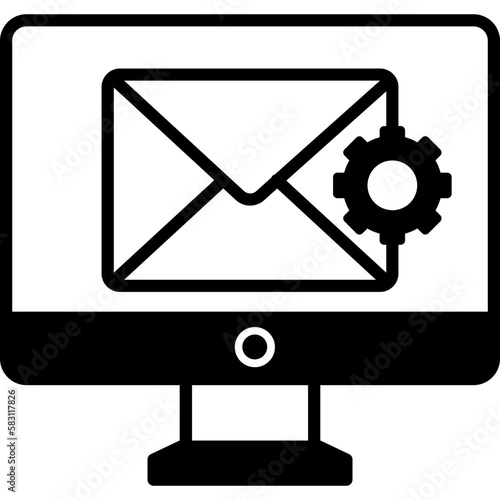 Email preferences Vector Icon

