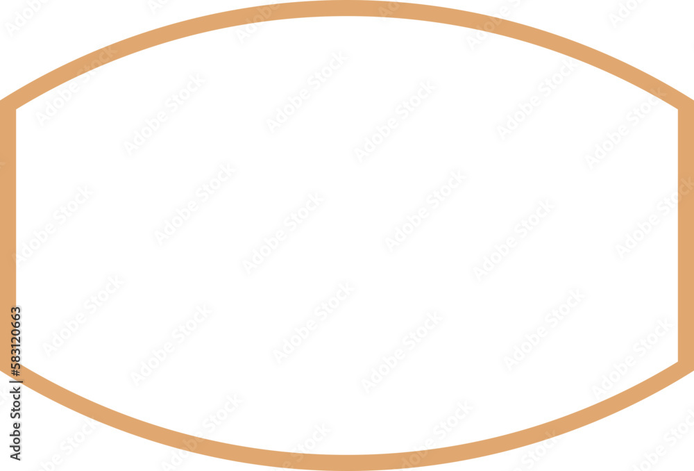 Logo design, rectangle frame border badge. Logo design, rectangle frame border badge.