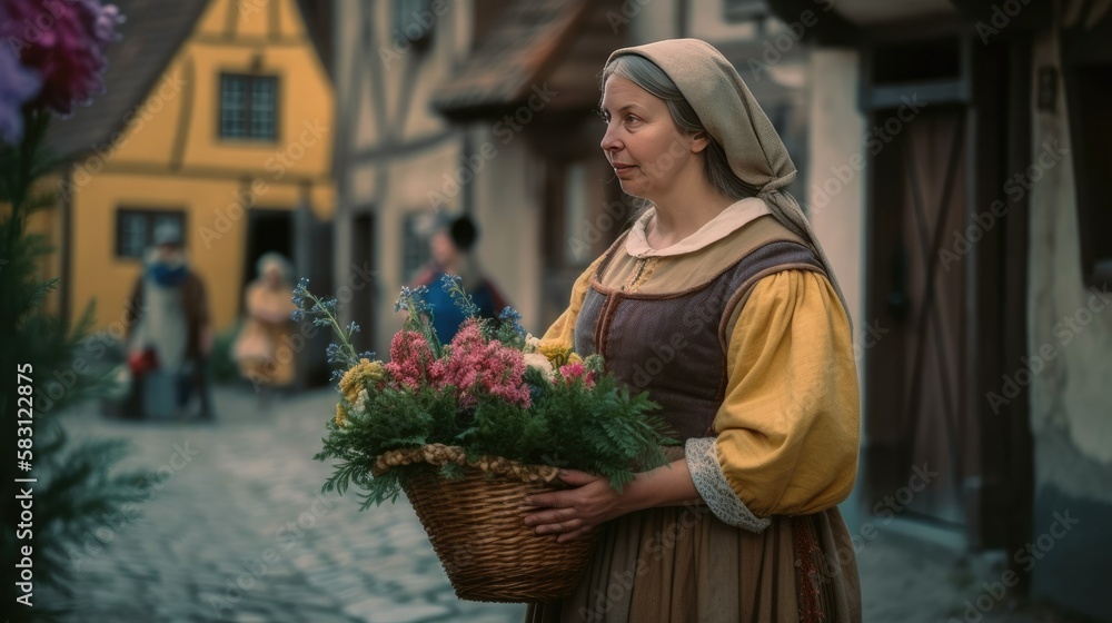 Grace and Elegance of Renaissance Women in Historical Clothing