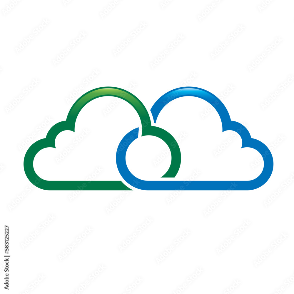 cloud computing concept vector icon cloud computing concept vector icon
