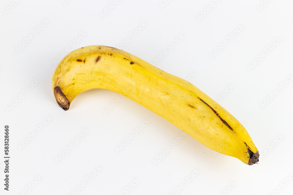 Banana isolated on white background. Clipping path included in file. Banana isolated on white background. Clipping path included in file.
