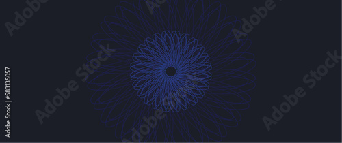 Radial seamless pattern with simple background, geometric radial repetitive seamless pattern. Suitable for simple background, backdrop, graphical assets.