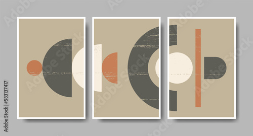 A set of abstract illustration.