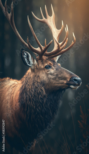 Elk. Generative AI