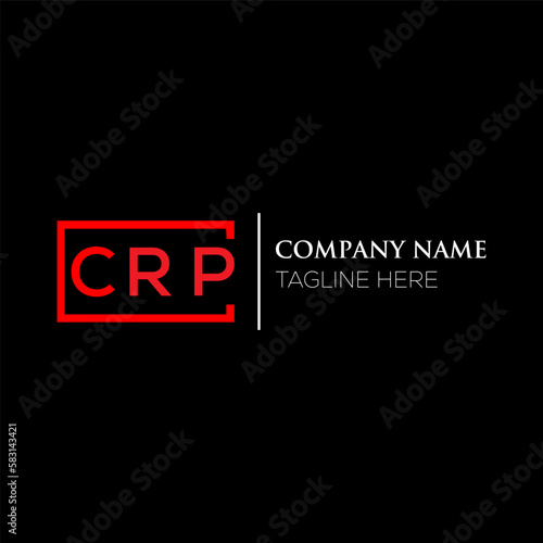 CRP letter logo design on black background. CRP creative initials letter logo concept. CRP letter design. CRP letter design on black background. CRP logo vector.
