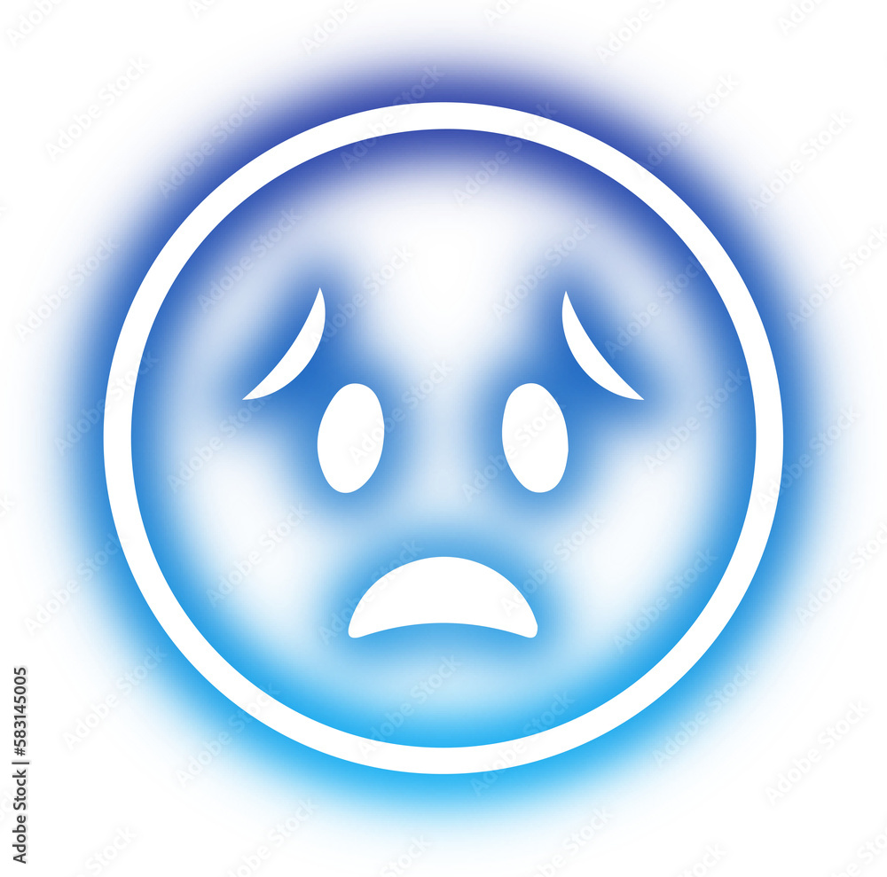 Set of Emoticon neon Set of Emoticon neon