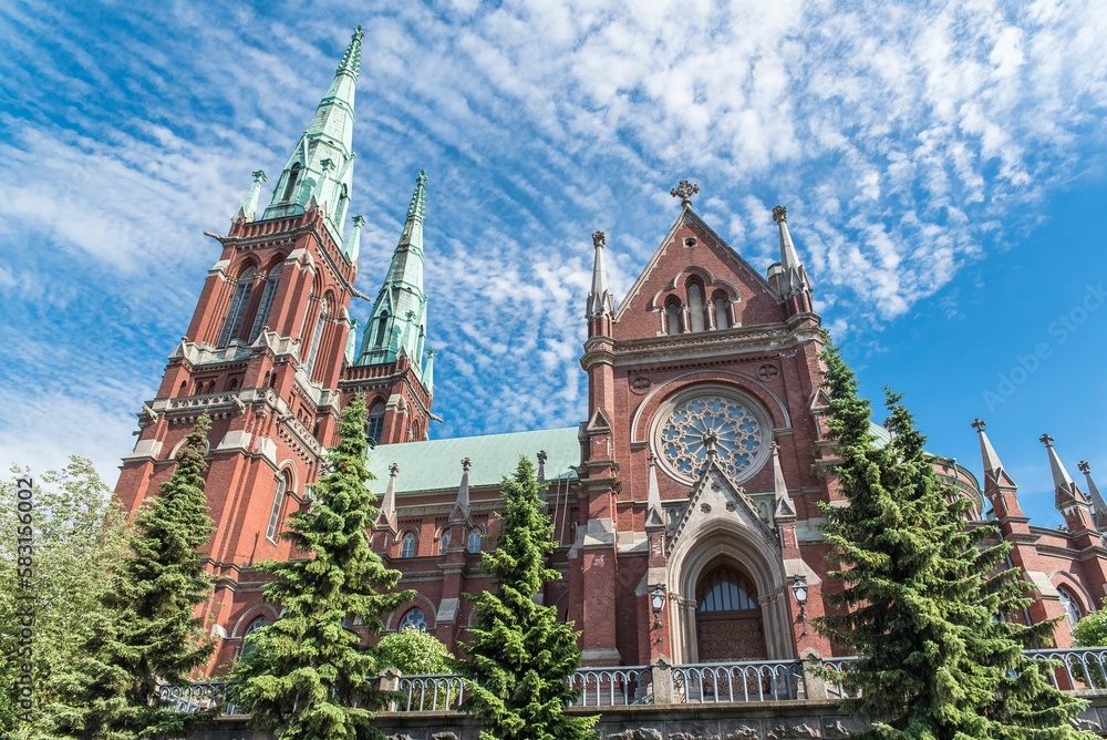 Fototapeta premium Helsinki, the Saint Johns church