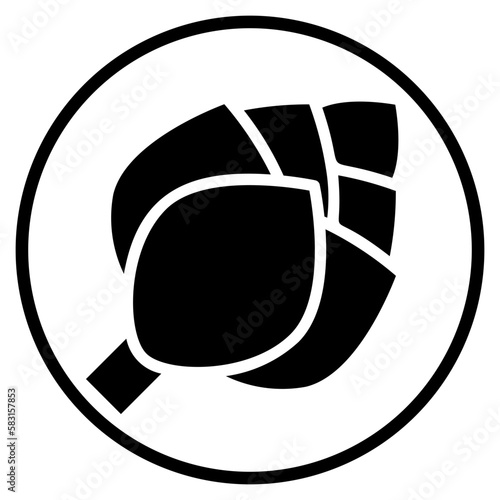 artichoke glyph icon