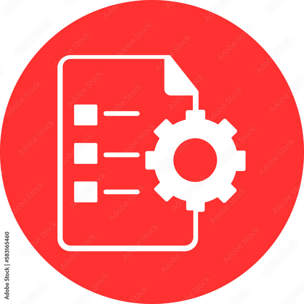 Sheet settings Vector Icon
Sheet settings Vector Icon