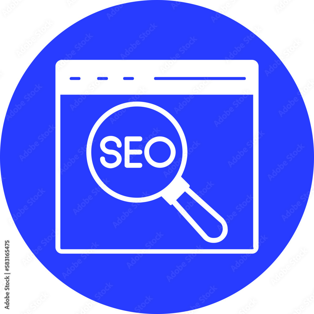 Web seo Vector Icon
Web seo Vector Icon
