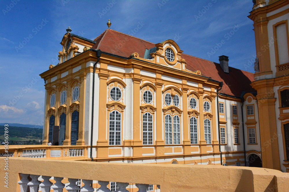 Melk Abbey, Wachau Cultural Landscape, a World Heritage Site in Austria