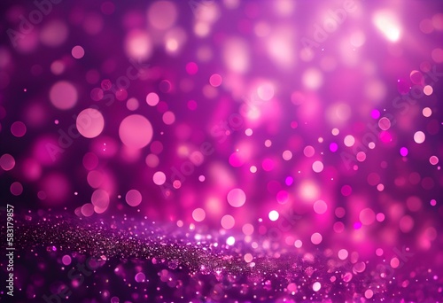 pink, purple, glitter, blur, abstract background Generative AI © Катерина Євтехова