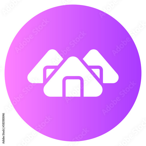 onigiri gradient icon