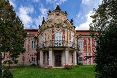 Stekník Castle is one of the most important rococo buildings in the Czech Republic.