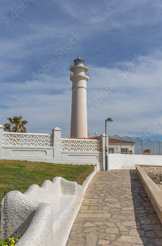 Der Leuchtturm in Torrox Costa, Andalusien, Spanien
 photo