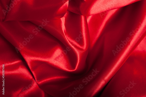 silk red backdrop