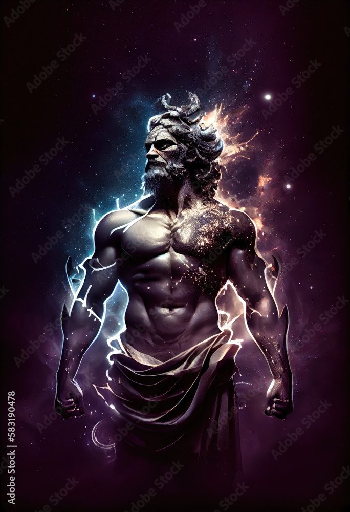 Zeus lord of the sky - By Generative AI Zeus lord of the sky - By Generative AI