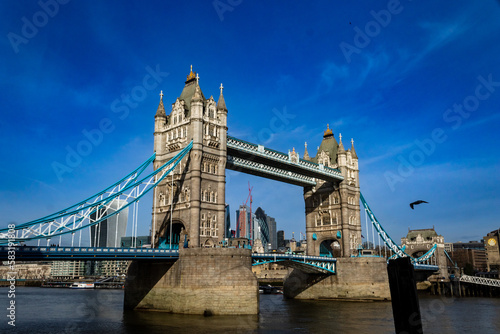 The extraordinary Tower Bridge in London, UK