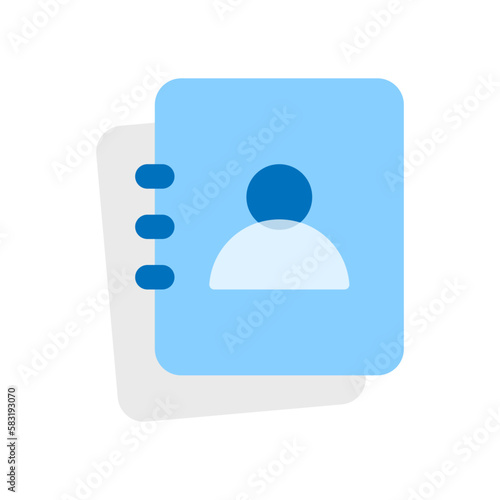 Contact book access permission concept illustration flat design vector eps10. modern graphic element for landing page, empty state ui, infographic, icon