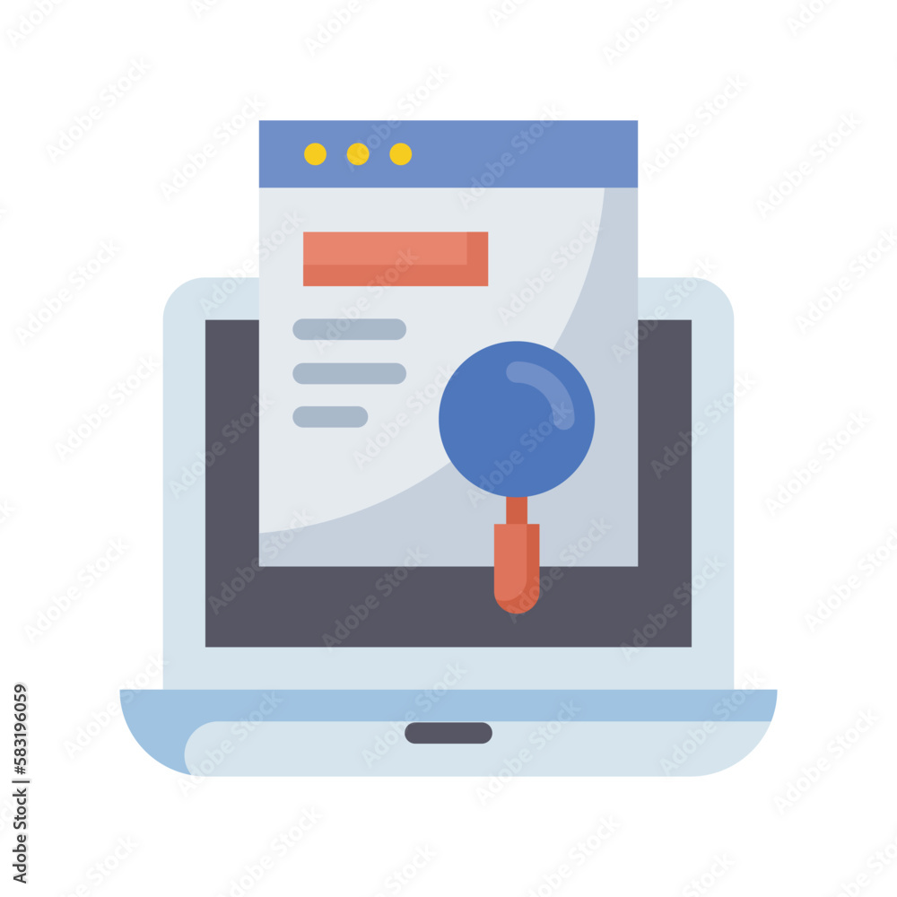 Find content vector flat Icon Design illustration. SEO Development And Marketing Symbol on White background EPS 10 File Find content vector flat Icon Design illustration. SEO Development And Marketing Symbol on White background EPS 10 File