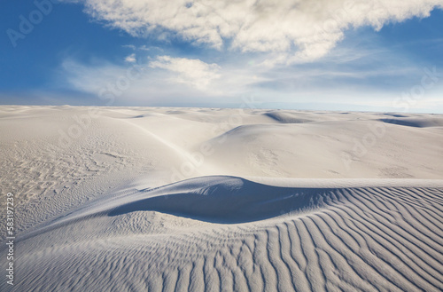 Leinwanddruck Bild - Galyna Andrushko : White sand dunes