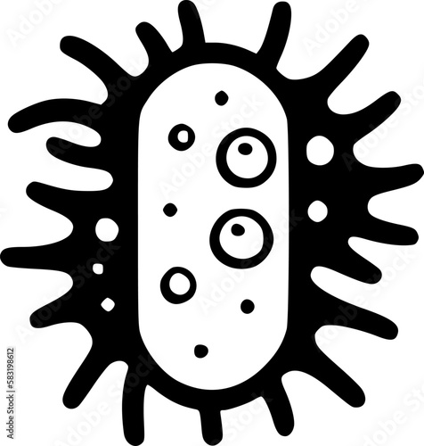Bacteria - High Quality Vector Logo - Vector illustration ideal for T-shirt graphic