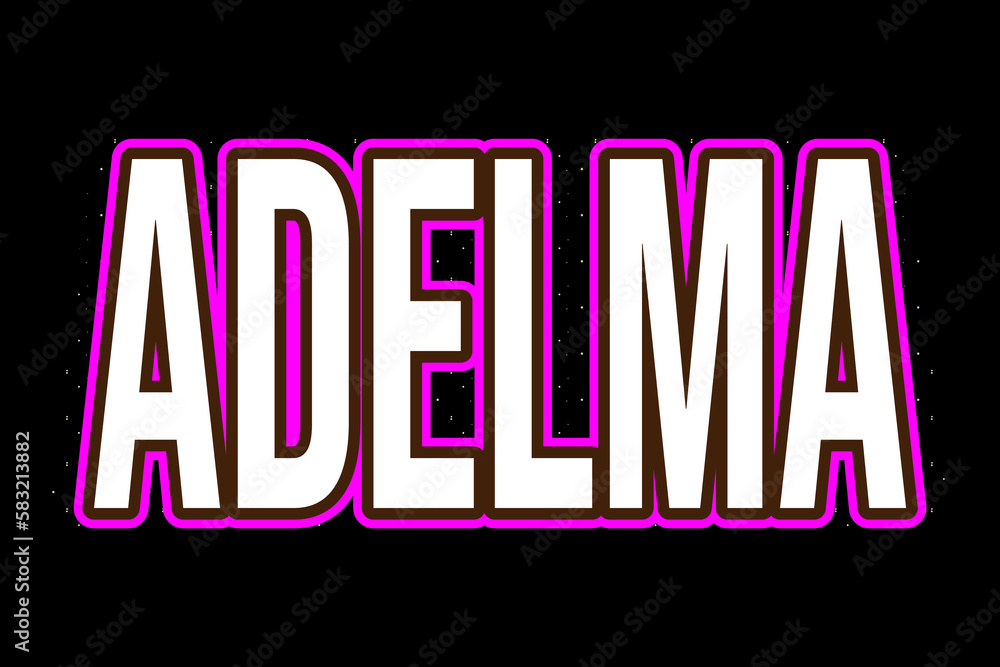 Obraz premium Vector Stylish Text effect.