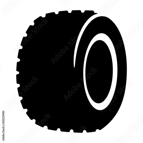 All-terrain tire icon