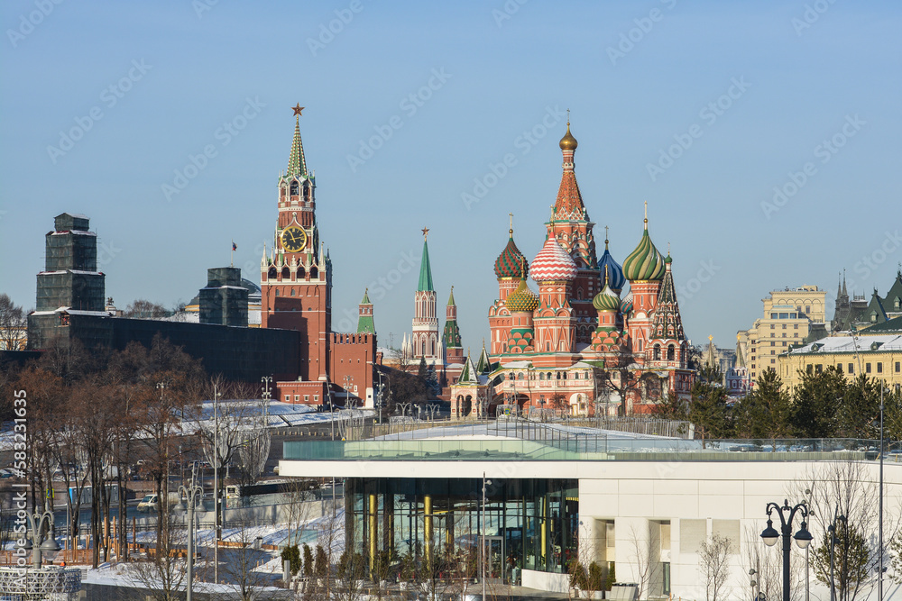 Fototapeta premium The Moscow Kremlin.
