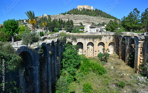 Tekir Warehouse, located in Silifke, Turkey, was built during the Byzantine period. photo