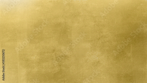 Gold cloth surface. Gradient. Olive colors. Abstract fabric background with space for design. Canvas. Rough, grainy, durable. Matte, shimmer. Template, empty.