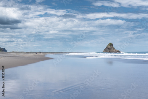 Sunrise Te Henga Walkway Bethells Beach Auckland Tamaki Makaurau Aotearoa New Zealand photo