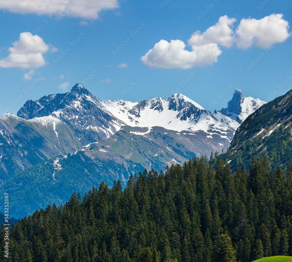Alpine view (Vorarlberg, Austria)