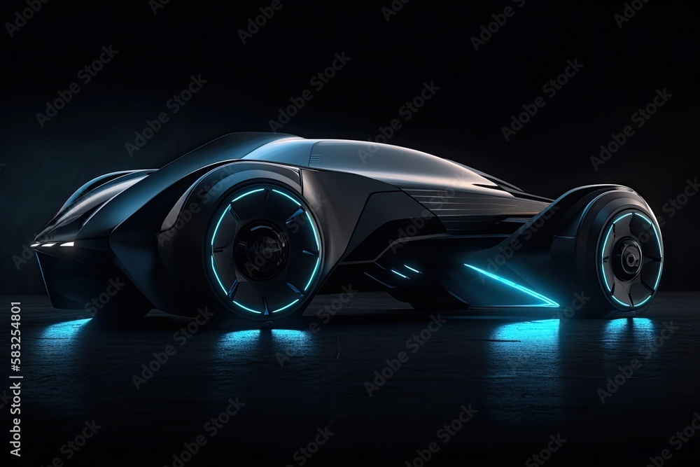 Personalized Sci-Fi Space Car: Futuristic Vehicle Design for the Future ...