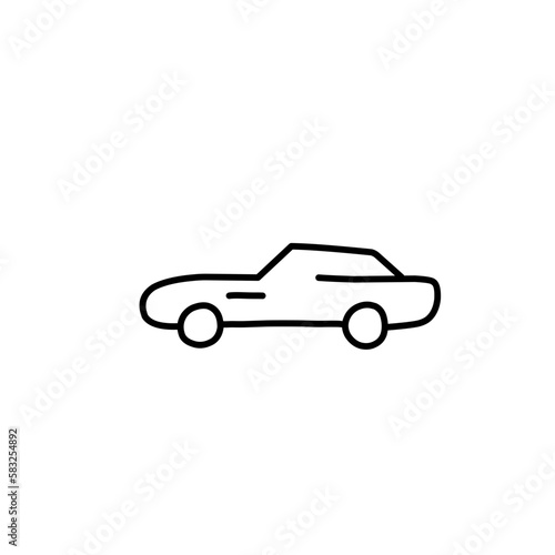 Car vector line icon © Satria's