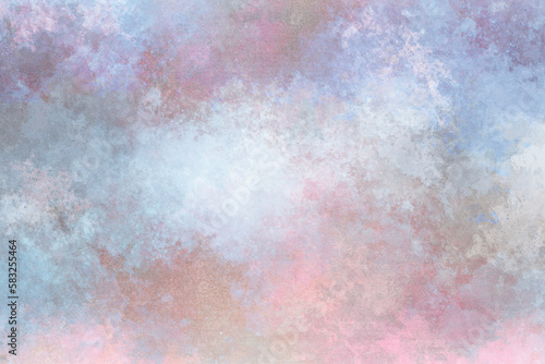 rainbow graphic material. Watercolor background.