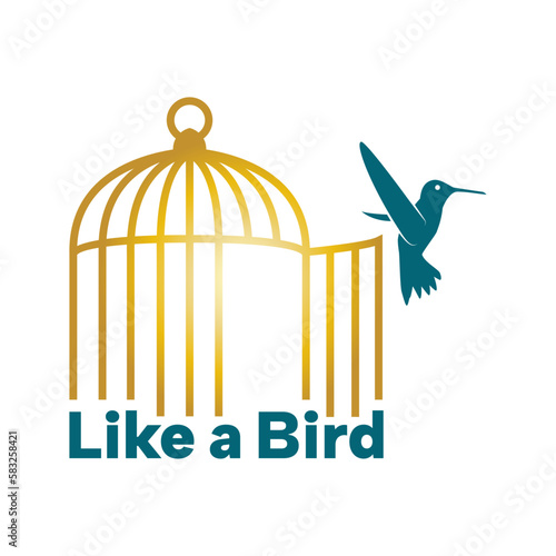Like a Bird Free Cage Logo